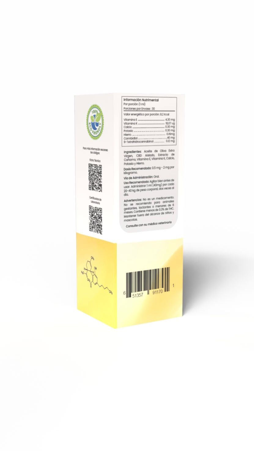 Hempets 1200 mg Full Spectrum (20 - 40 kg)