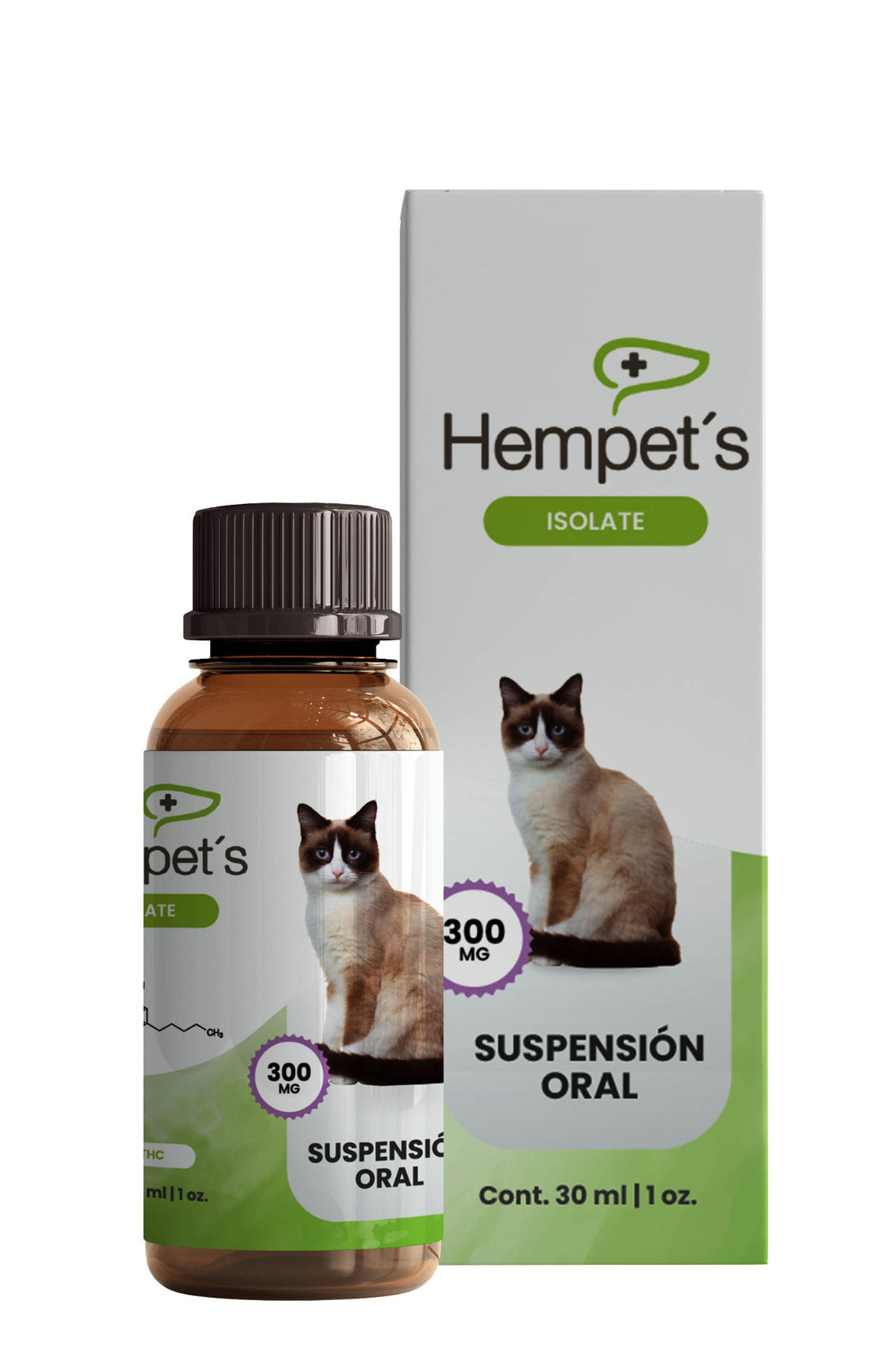 Hempets 300 Mg Aislado Fel ( 1 - 10 kg)