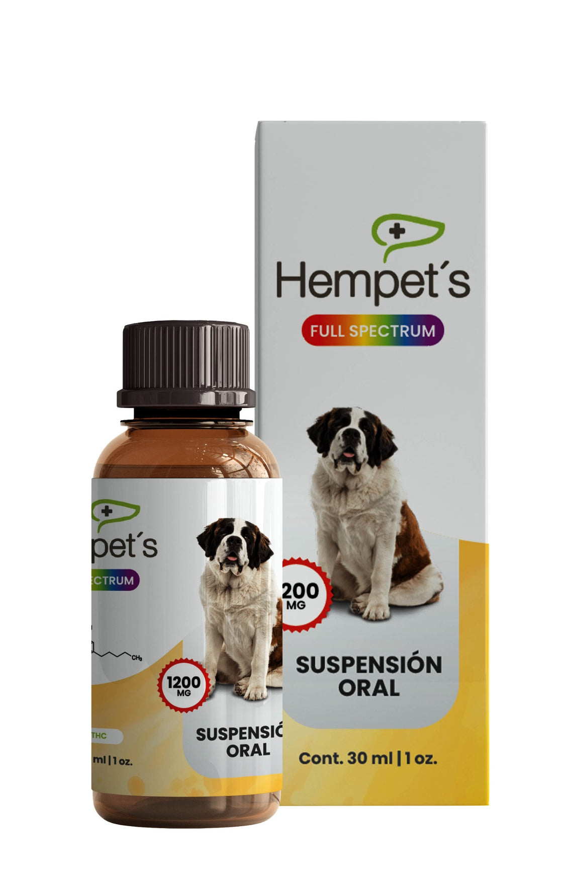 Hempets 1200 mg Full Spectrum (20 - 40 kg)