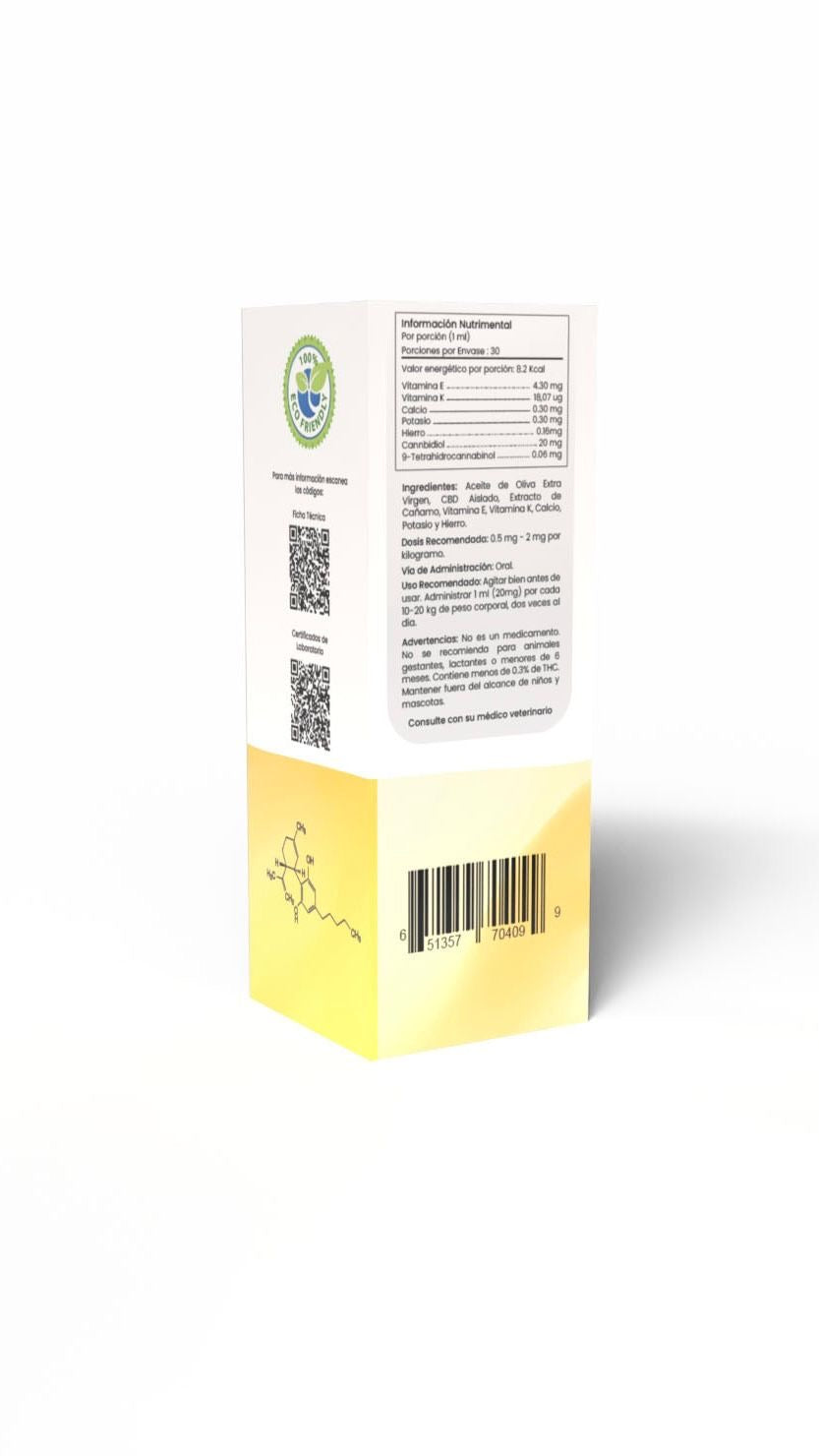 Hempets 600 mg Full Spectrum (10 - 20 kg)